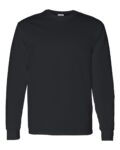 black gildan longsleeve